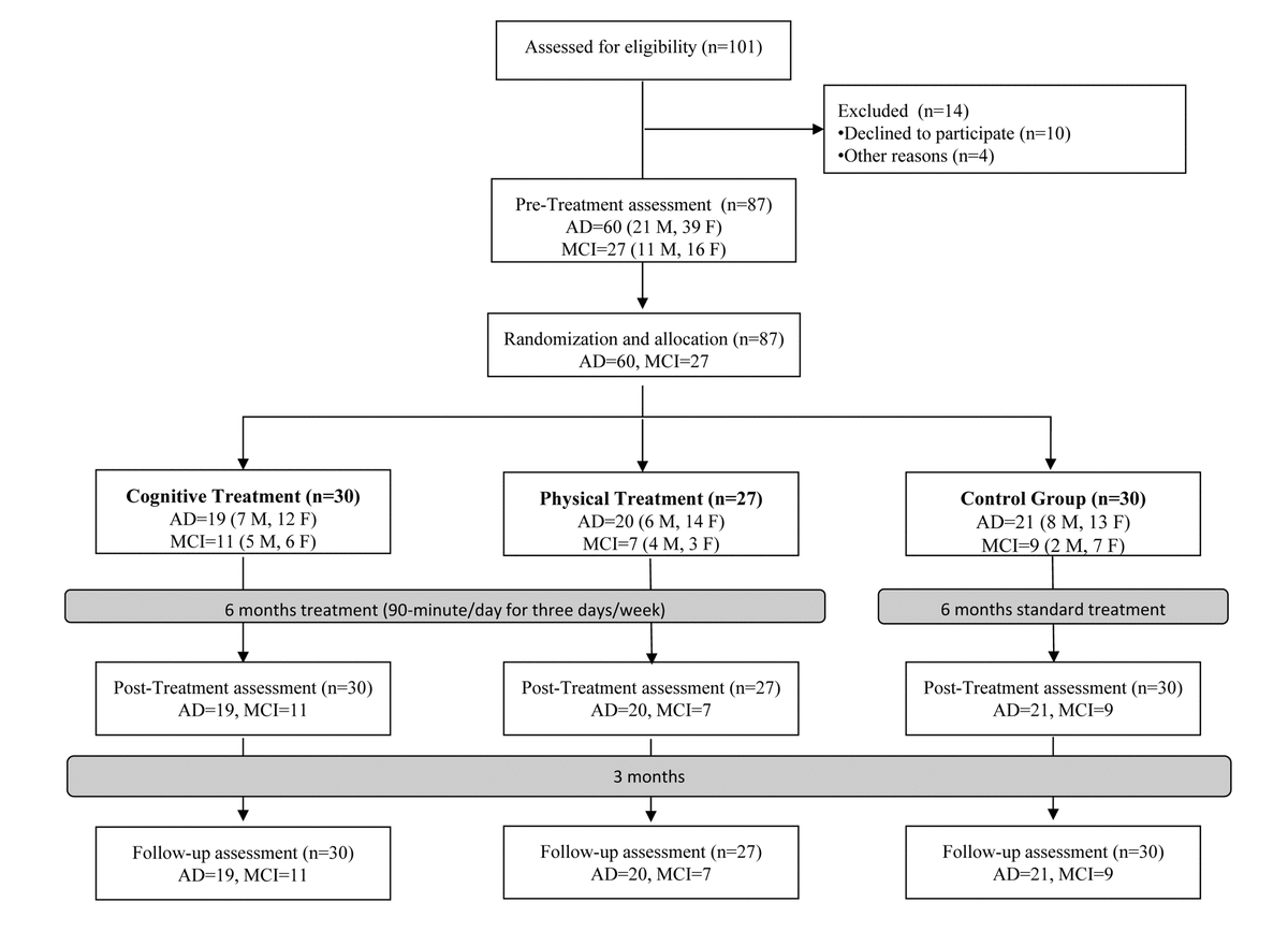 Comparison Between Physical And Cognitive Treatment In Patients With ...