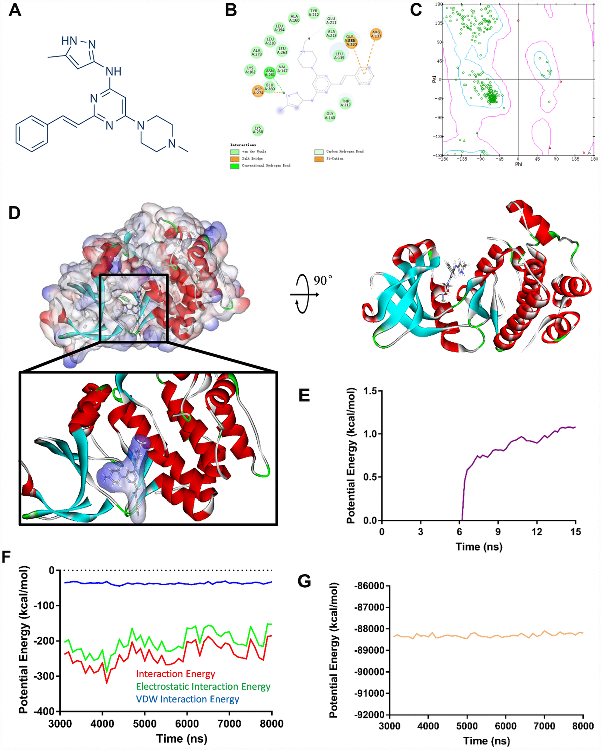 Selected by gene co-expression network and molecular docking analyses ...