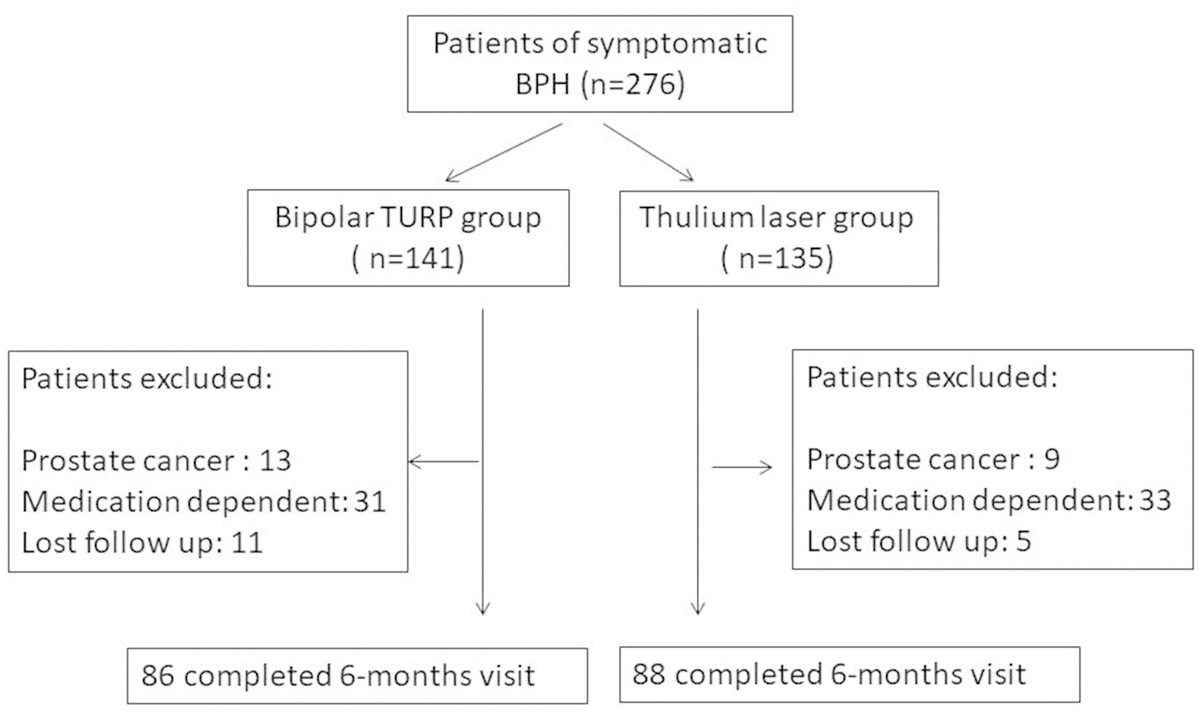 Clinical Outcome Of Transurethral Enucleation Of The Prostate Using The 120 W Thulium Laser 3578