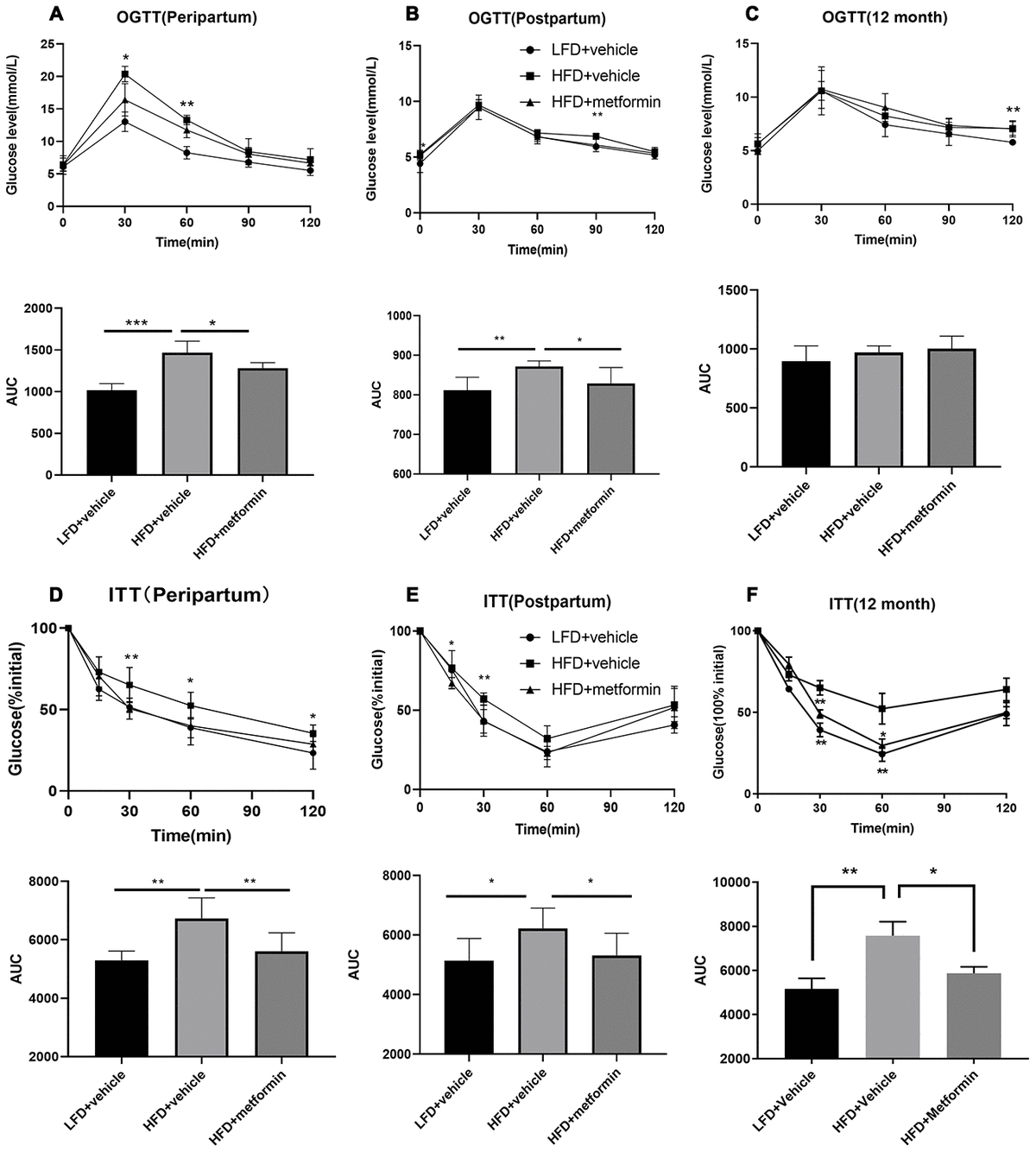 Metformin Administration During Pregnancy Attenuated The Long-term ...