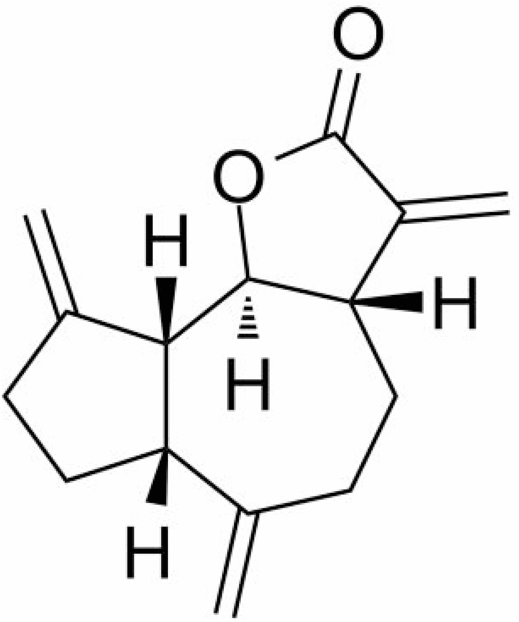Molecular structure of DHC.