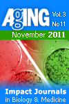 Aging-US Volume 3, Issue 11 Cover