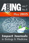 Aging-US Volume 7, Issue 5 Cover